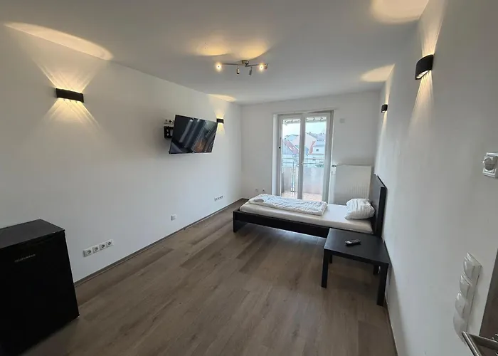 Modernes - Kueche & Balkon - Lage - Zentral Kl - 6 Gaeste 公寓 凯撒斯劳滕