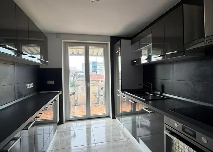 Modernes - Kueche & Balkon - Lage - Zentral Kl - 6 Gaeste 凯撒斯劳滕